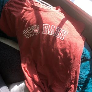 90s baby graphic tee